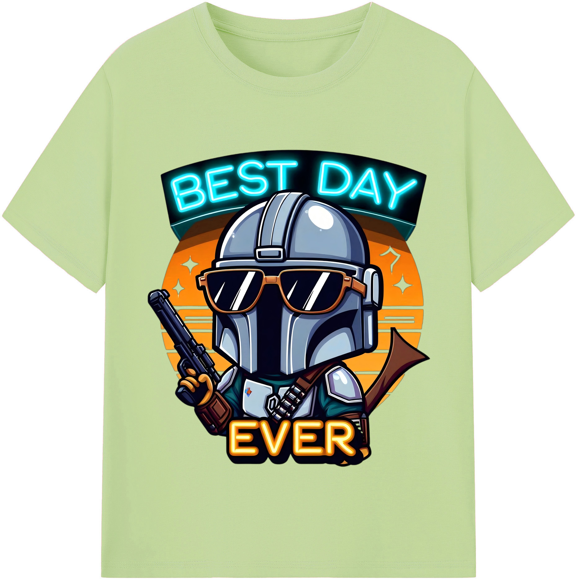 （画像用） スター・ウォーズ Star Wars 綿100％半袖Tシャツ（フロントプリント）